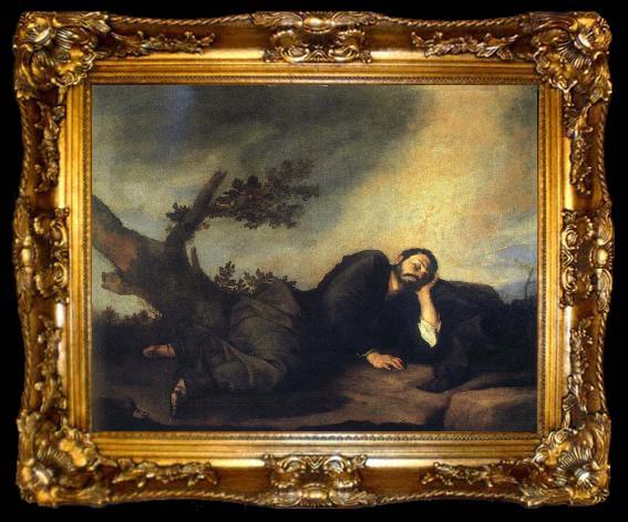 framed  Jusepe de Ribera Dream of Facob, ta009-2